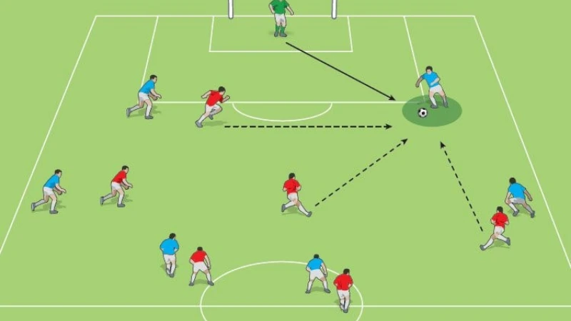 Những ưu và nhược điểm khi pressing 1/2 sân